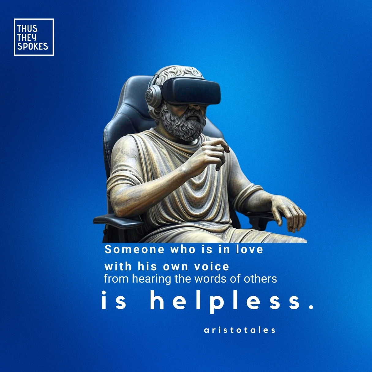 Marble bust of Aristotle